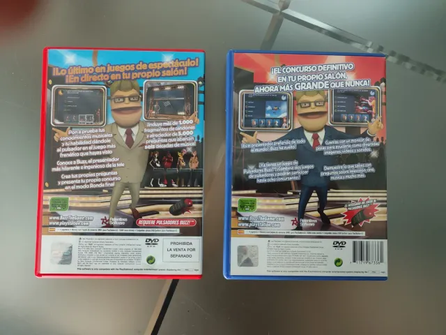 Lote Buzz ps2:Gran Concurso Musical y Gran Reto