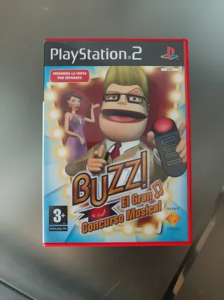 Lote Buzz ps2:Gran Concurso Musical y Gran Reto