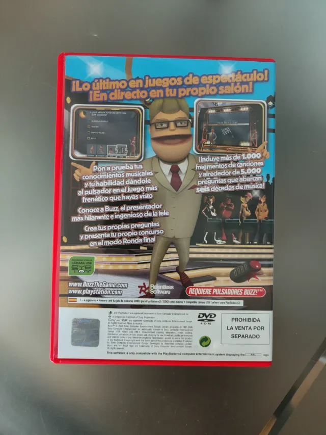 Lote Buzz ps2:Gran Concurso Musical y Gran Reto