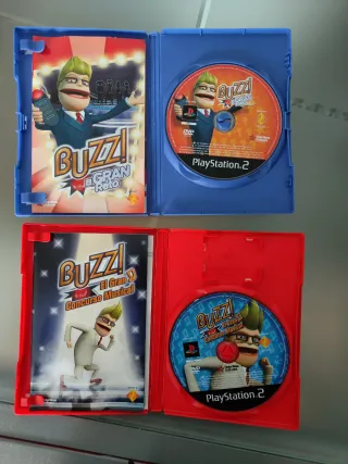 Lote Buzz ps2:Gran Concurso Musical y Gran Reto