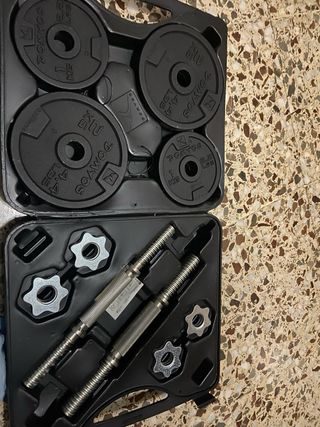 Kit Pesas 20kg Decathlon