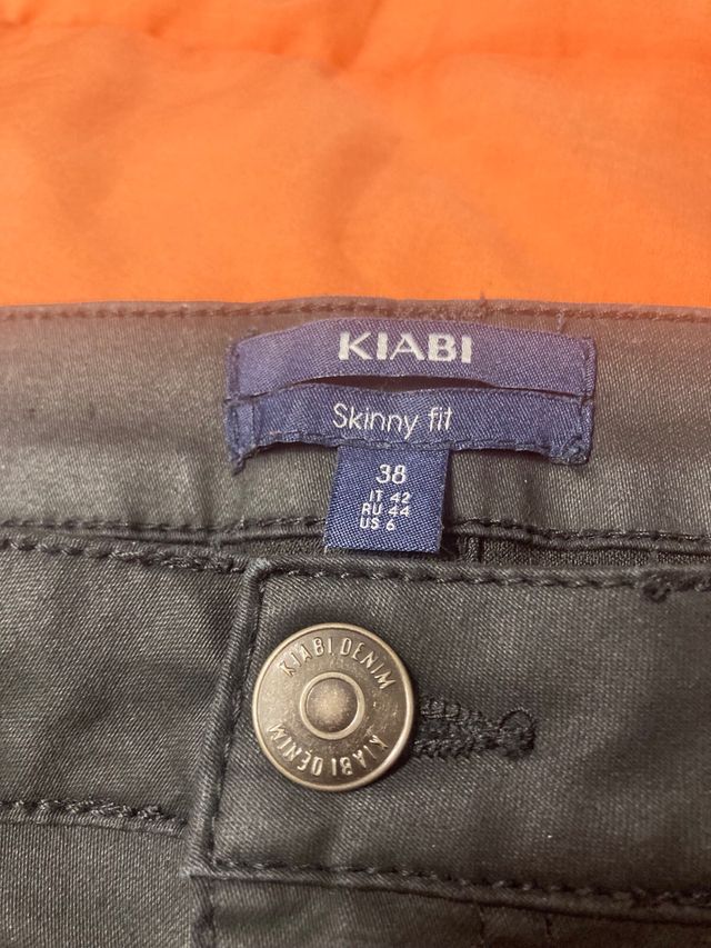 Pantalón skinny Kiabi negro