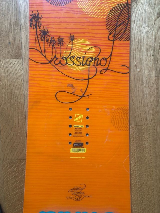 Tabla Snowboard Rossignol Sonor 148 Mujer