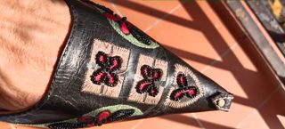 Zapatos Artesanales Negros Talla 37