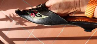 Zapatos Artesanales Negros Talla 37