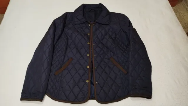 Chaqueta acolchada azul marino Talla 42