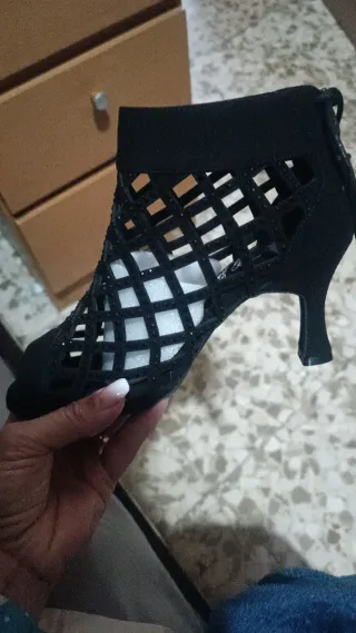 Zapatos de baile de salón negros