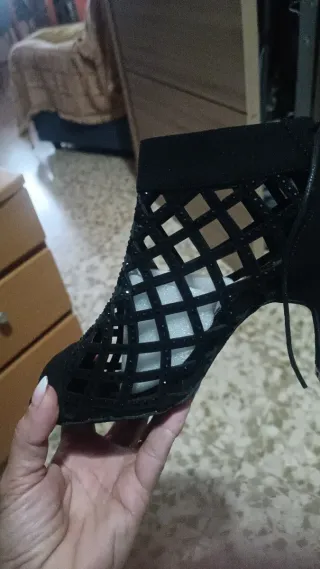 Zapatos de baile de salón negros