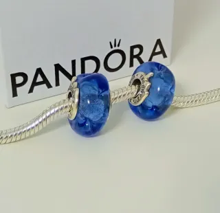 Charm Murano Océano Azul