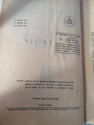TRACTORES - ARIAS PAZ 1960 - 3ª Edicción