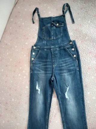 Peto vaquero denim mujer Talla S 36