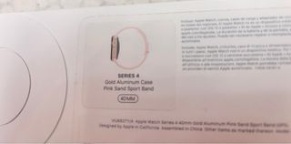 Apple Watch S4 GPS Gold