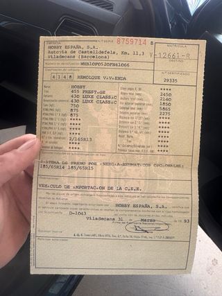 caravana hobby de luxe