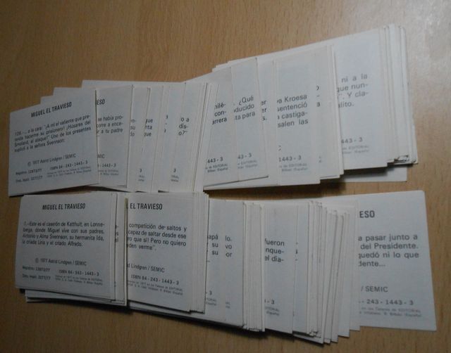 Miguel el Travieso - Collezione Cromi e Rivista