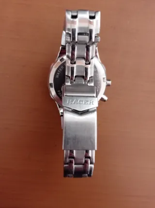 Reloj Racer Multifunción Plata/Azul