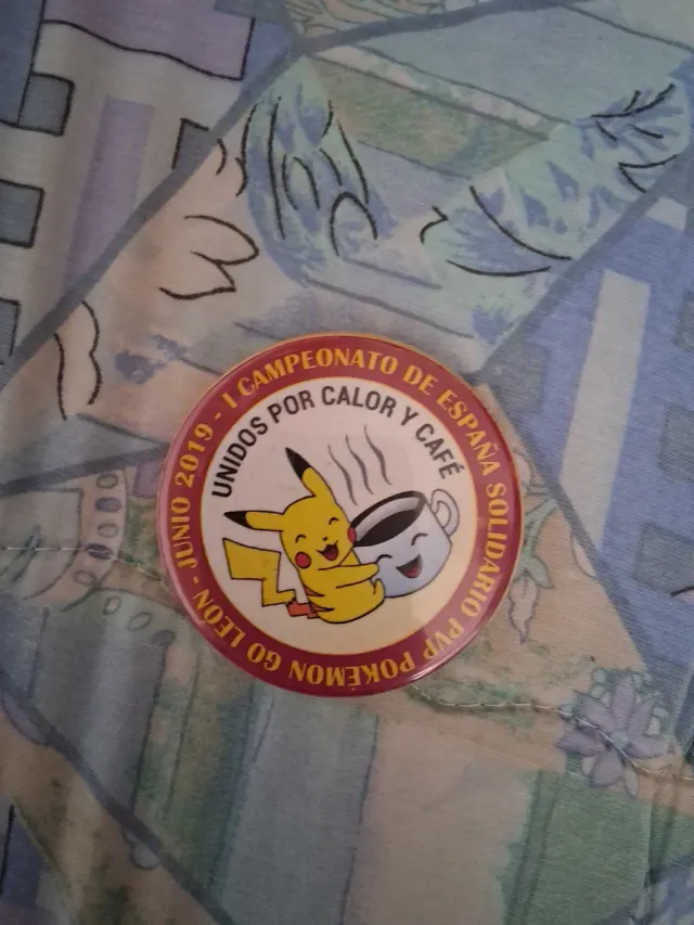 Chapa Pokémon GO 1er Campeonato España León