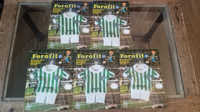 Coleccionable Forofito equipación Betis Mundial 82