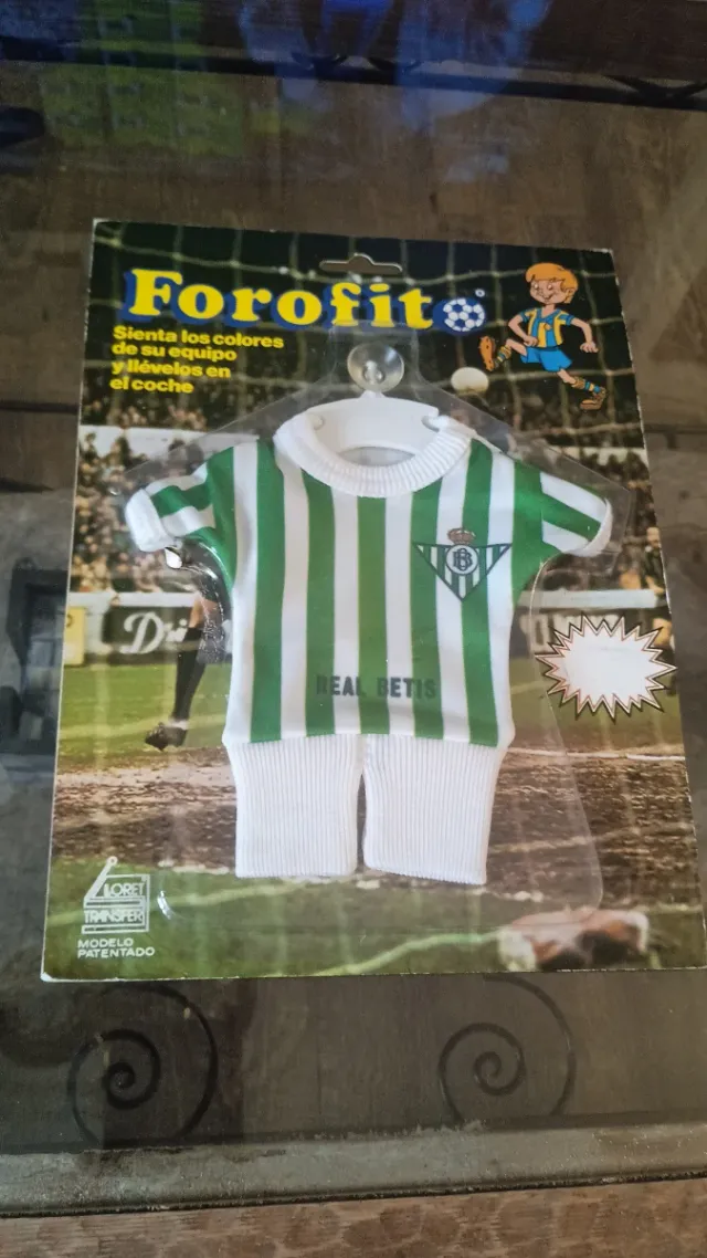 Coleccionable Forofito equipación Betis Mundial 82