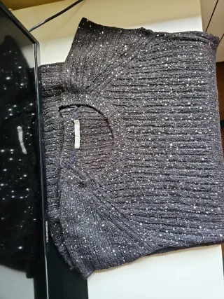 Miniabito invernale con paillettes