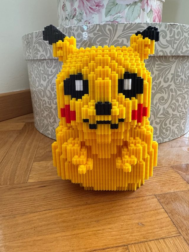 Figura di Costruzione Pikachu con Blocchi
