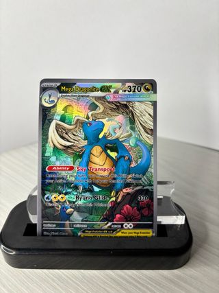 Mega Dragonite Shiny EX Custom Card