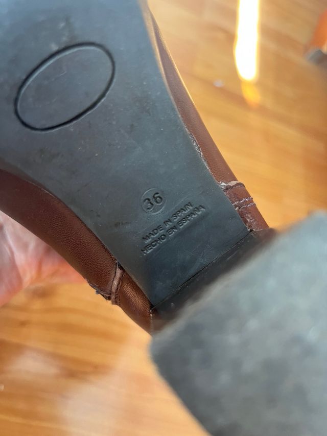 BLACK FRIDAY! Botas de pele autêntica. Marca espanhola