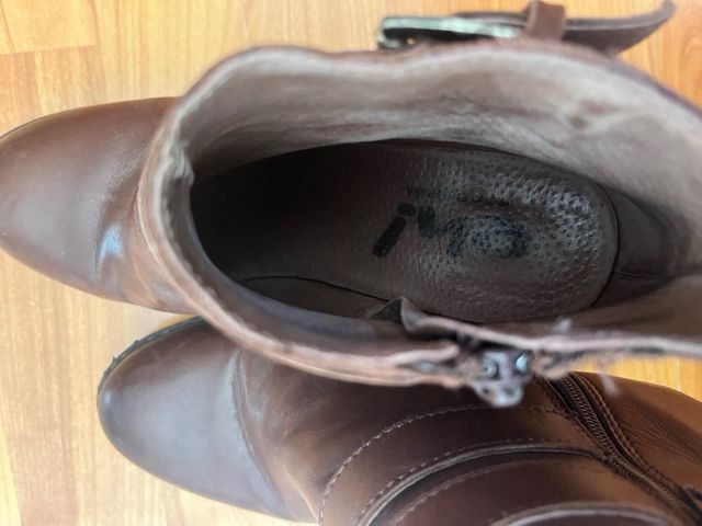 BLACK FRIDAY! Botas de pele autêntica. Marca espanhola