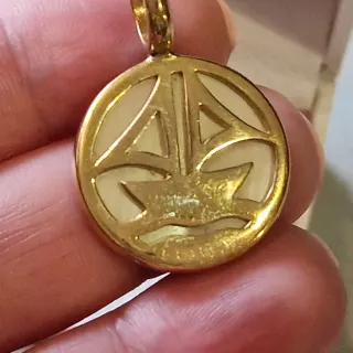 Colgante Oro Laminado 18k