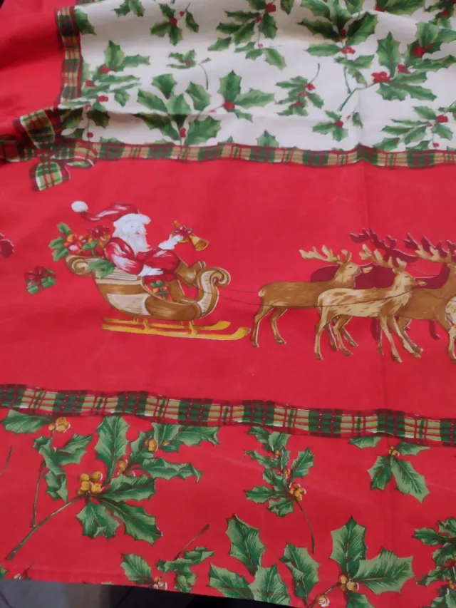 Tovaglia Cotone 100% Natale Hoya