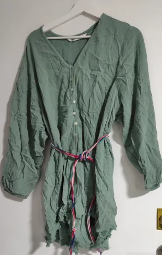 Mono corto Zara verde