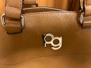 Bolso Purificación García Marrón Piel