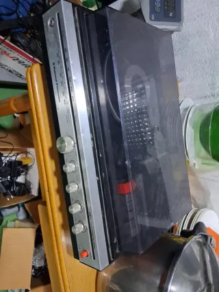 Giradischi National Panasonic Radio Cassetta