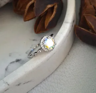 Anillo Plata Ley Corazón Multicolor