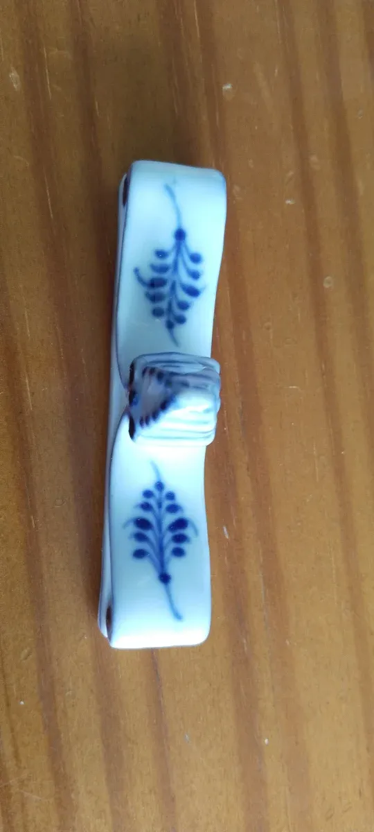 Servilletero Royal Copenhagen Porcelana Azul