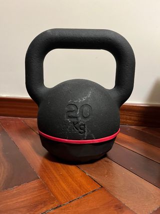 Pesa Rusa 20KG Decathlon kettlebell