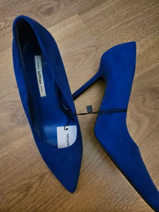 Zapatos de salón Lefties azul