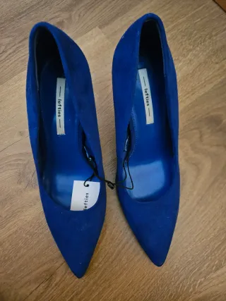 Zapatos de salón Lefties azul