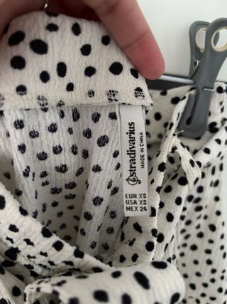 Falda lunares Stradivarius