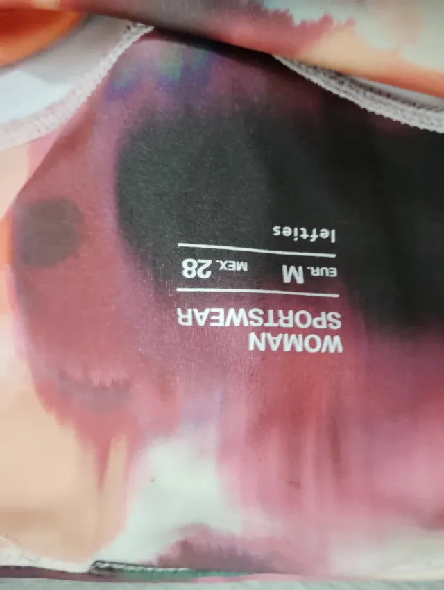 Mallas deportivas estampadas multicolor