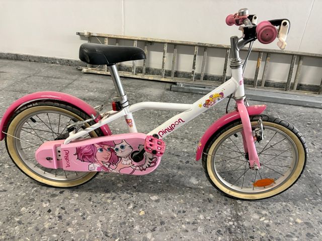 Bicicleta infantil niña 16 Pin y Pon