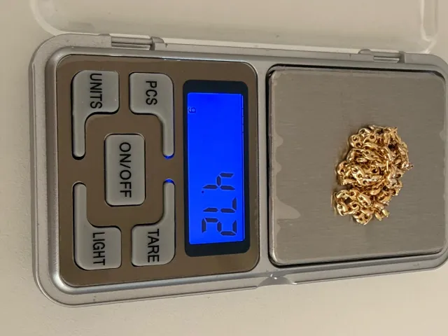 Cadena Oro 18k Ley 750