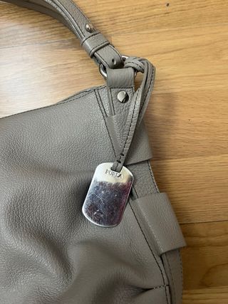 Bolso Furla Gris Piel