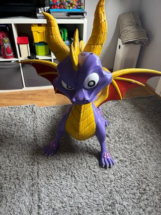 Figura Dragón 3D Morado