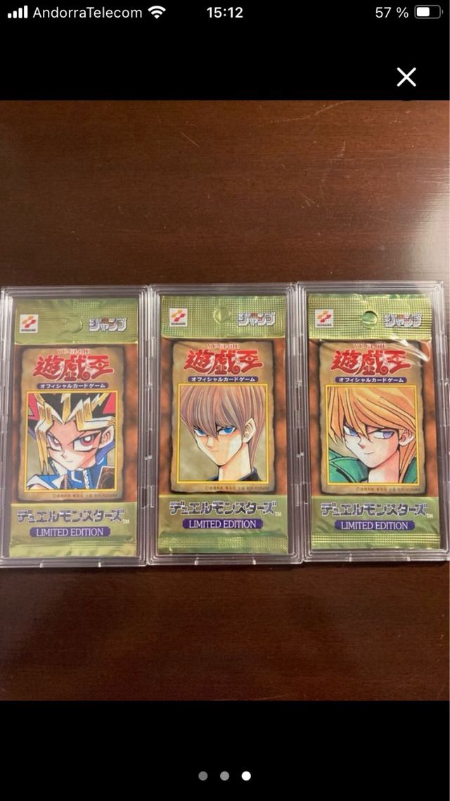 Yu-Gi-Oh! Edición Limitada - Packs Sellados