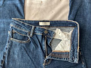 Pantalón vaquero flare azul