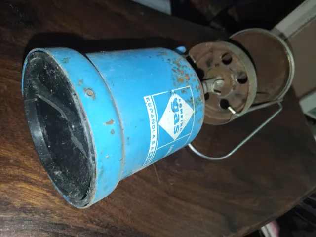 Lâmpada de Camping a Gás Lumogaz Vintage