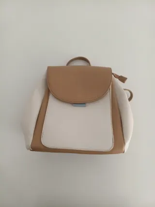 Bolso Paco Martínez Beige y Blanco