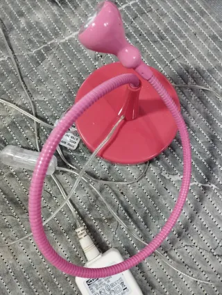 LAMPARA ESCRITORIO ROSA