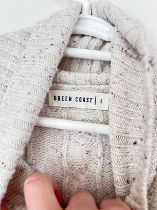 Jersey Green Coast Talla L Beige