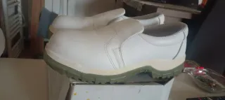 Zuecos de trabajo blancos Talla 39